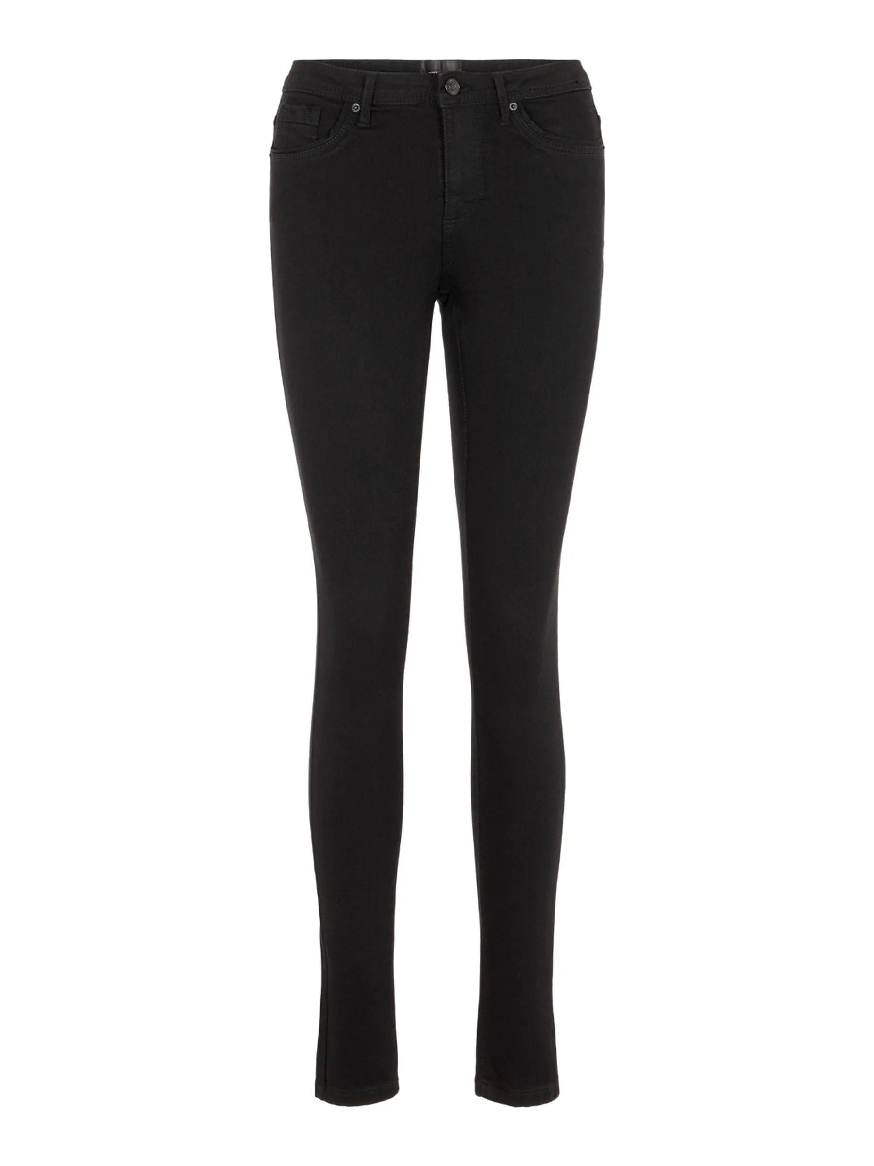 Vero Moda Vmtanya Mr S Piping Jeans: Eleganza e Comfort in Nero