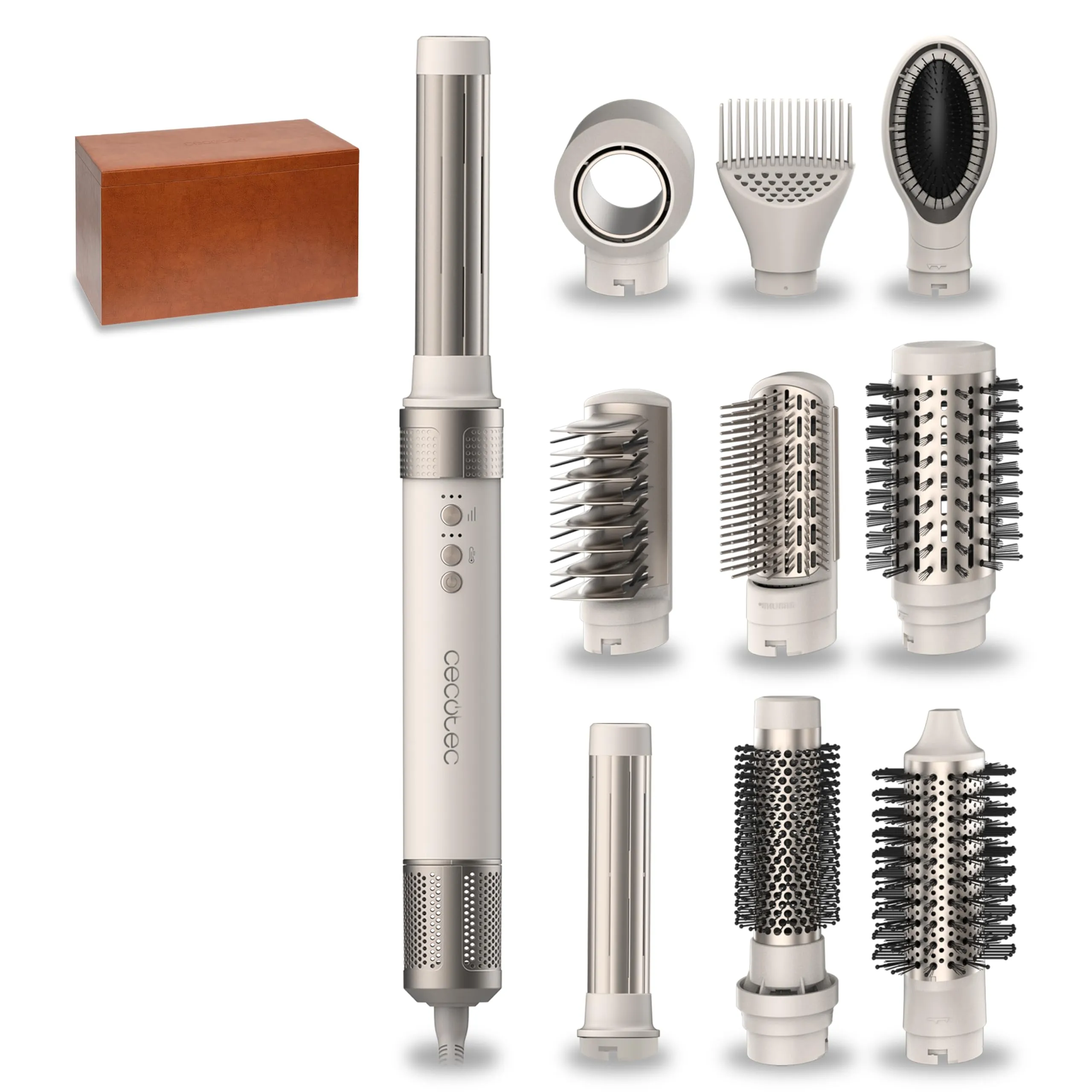 Cecotec Spazzola Lisciante da Viaggio InstantCare 400 Travel Brush