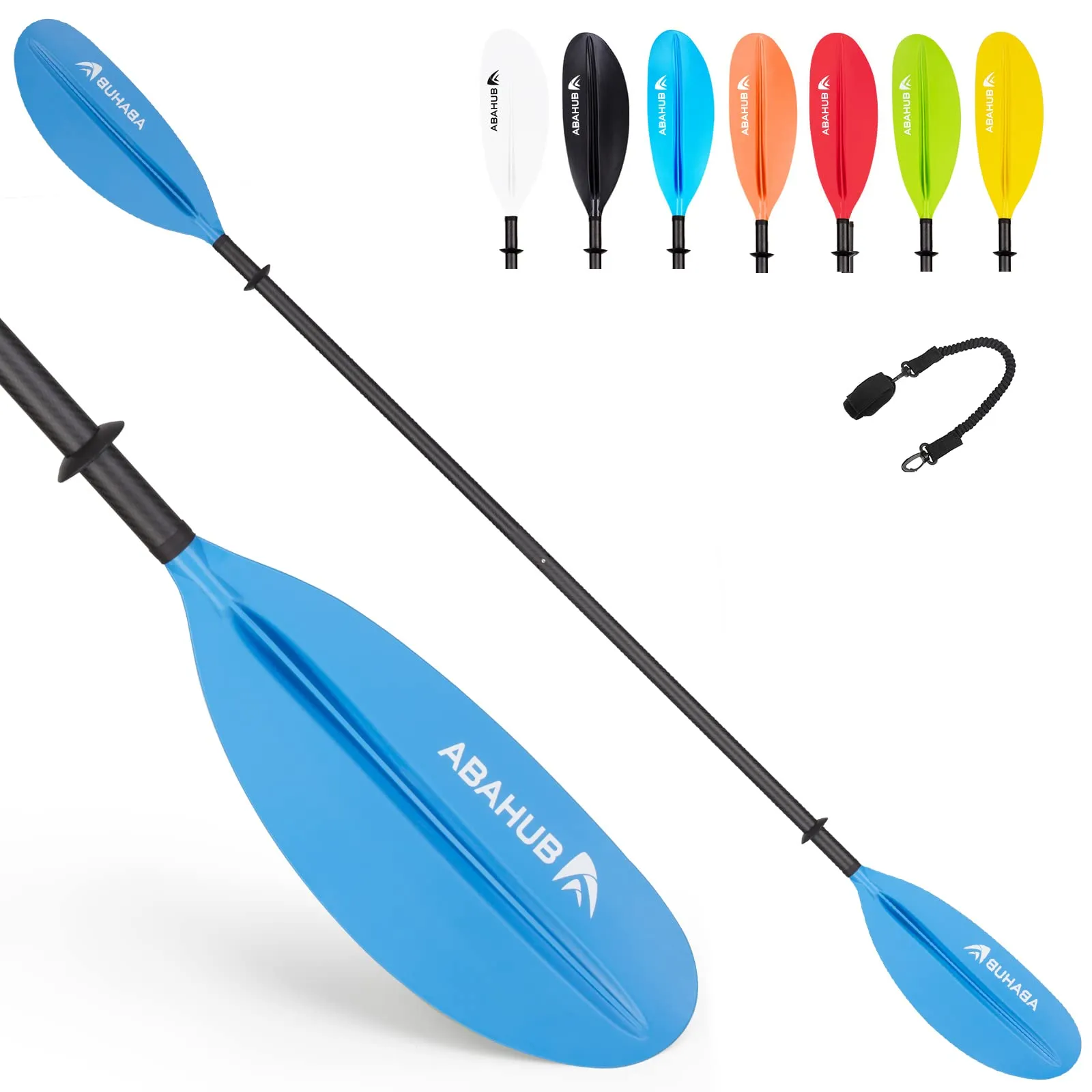 Abahub Pagaia Kayak in Carbonio Smontabile
