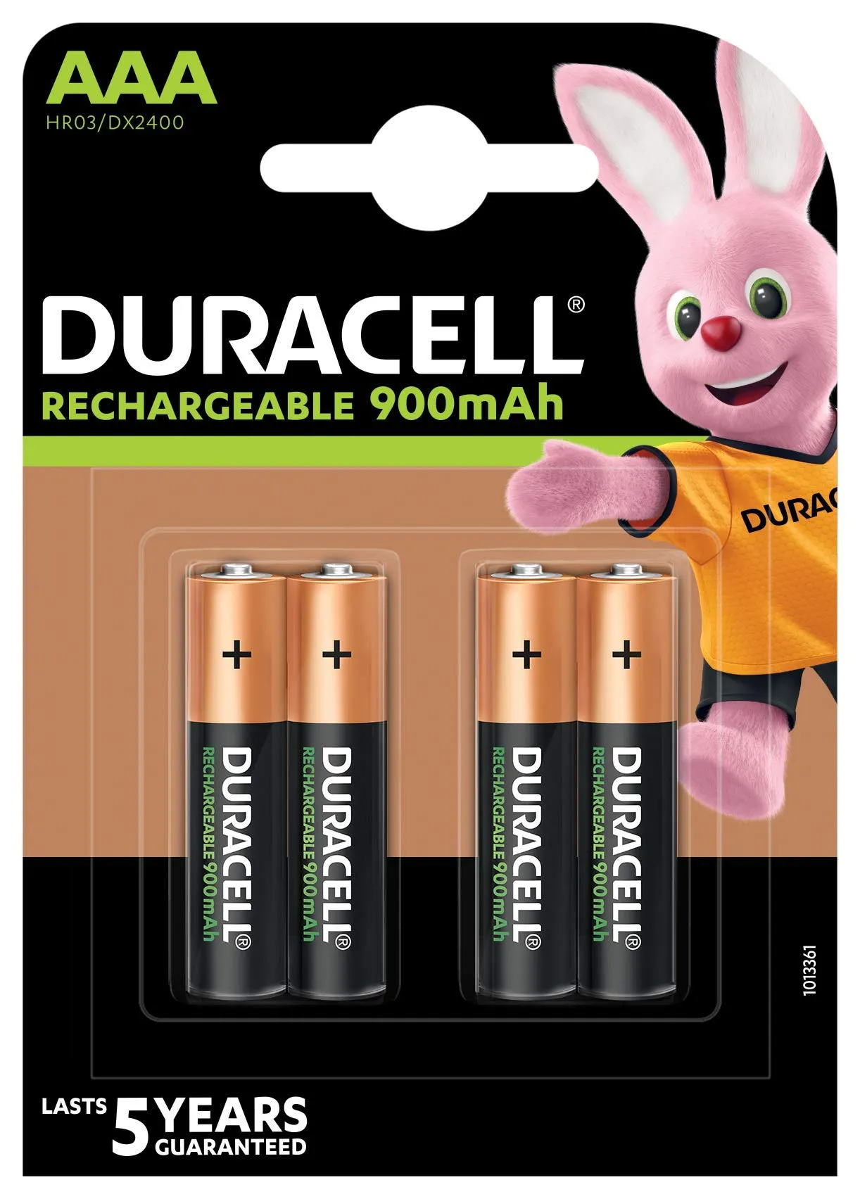 Duracell Stay Charged NiMH AAA 850 mAh - Confezione da 4