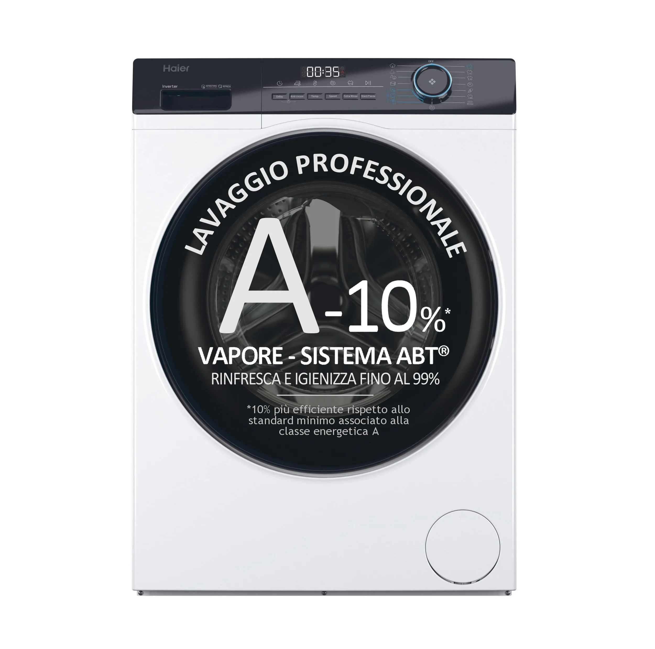 Haier I-Pro 3 HW70-BP14929-S Lavatrice Slim 7 Kg