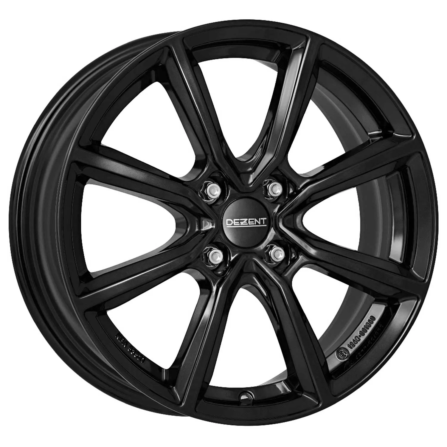 DEZENT TN BLACK - Cerchio in Lega Leggera