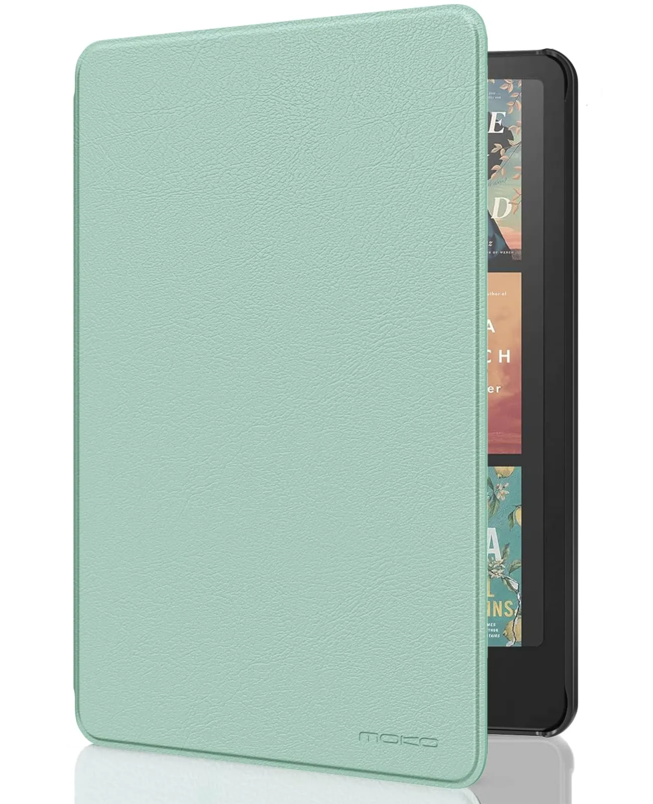 MoKo Custodia Compatibile con Kindle Paperwhite (12a Generazione - 2024) e Kindle Colorsoft Signature Edition 2024, Verde Agave