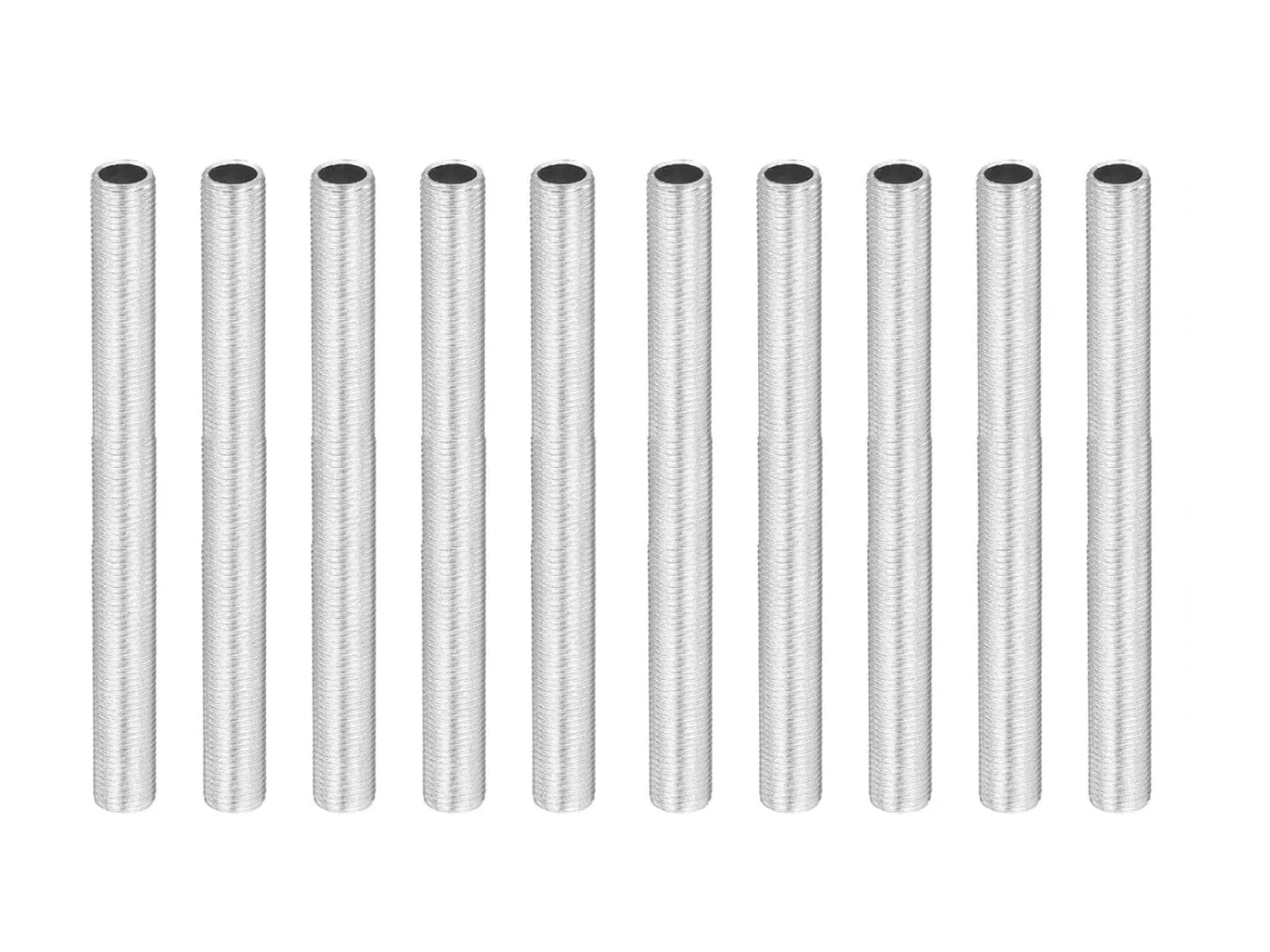 Kit 10 Barre Filettate M10 in Acciaio Zincato per Portalampade e Lampadari