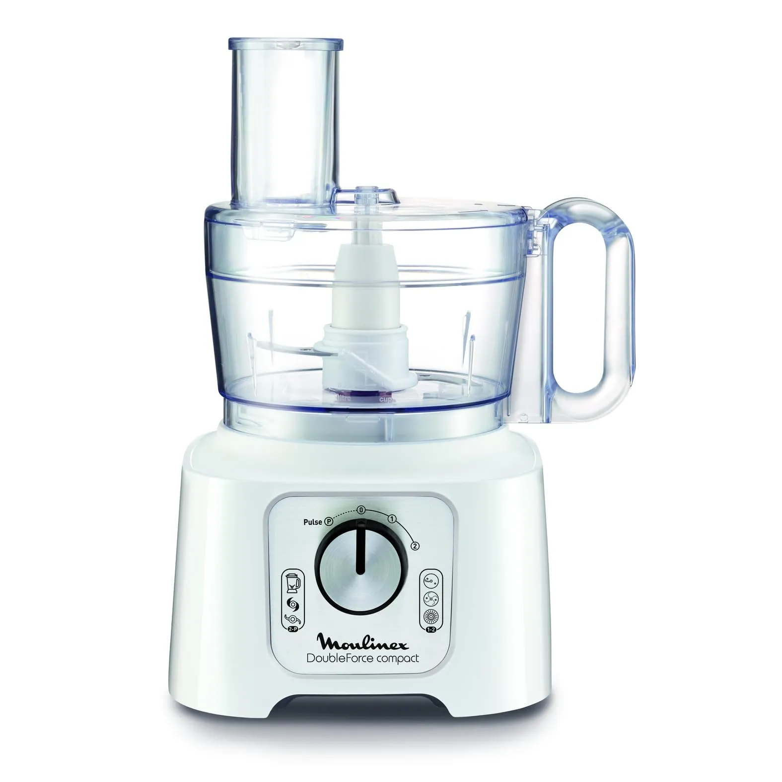 Moulinex Double Force Compact Robot da Cucina Multifunzione