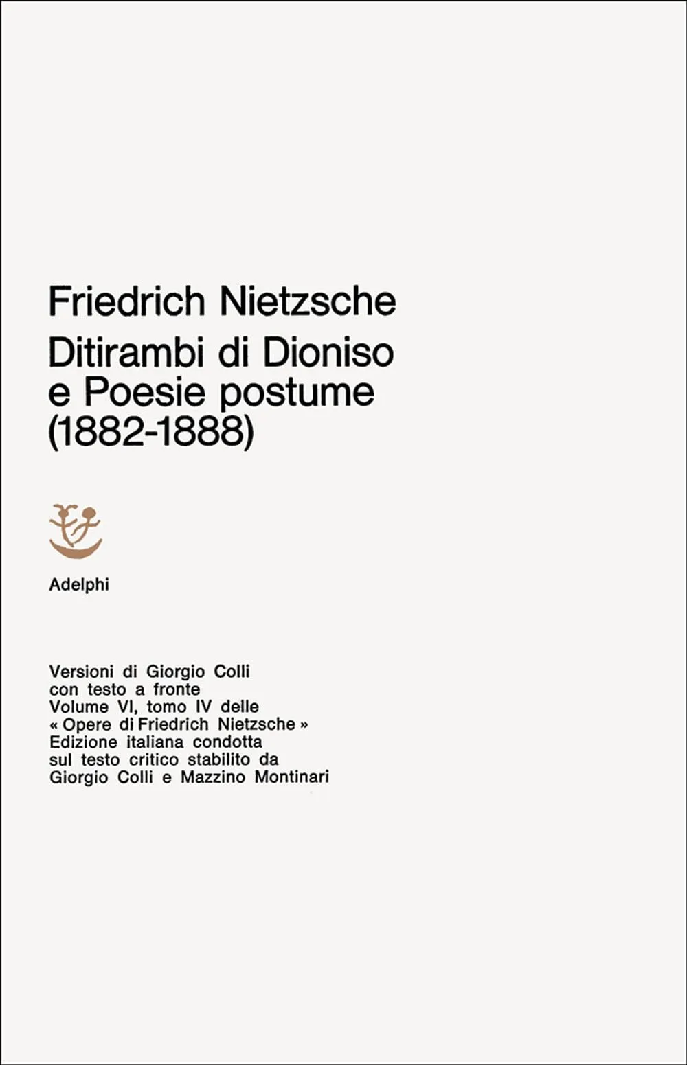 Opere complete di Friedrich Nietzsche