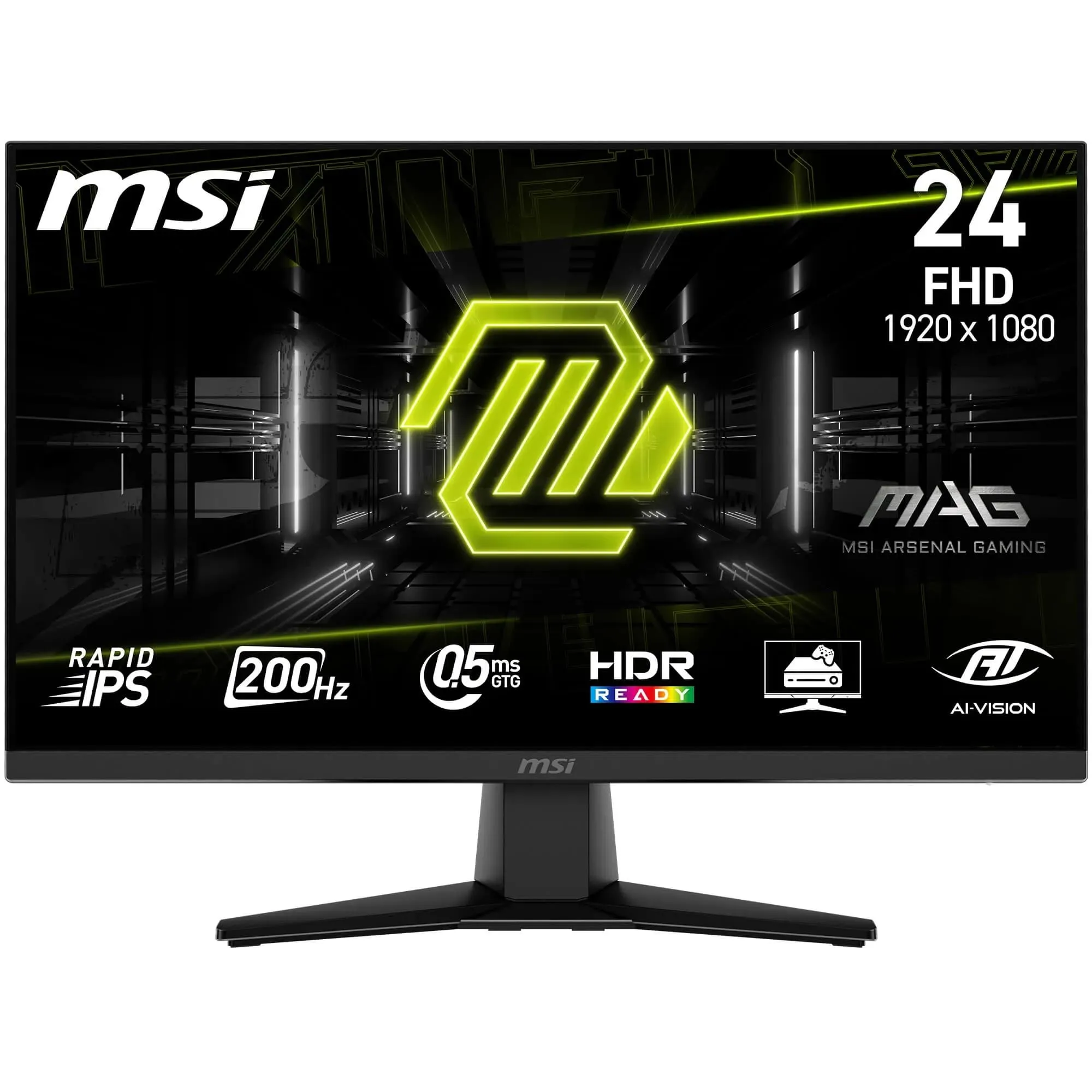 MSI MAG 242F Monitor Gaming 24" FHD 200Hz Rapid IPS