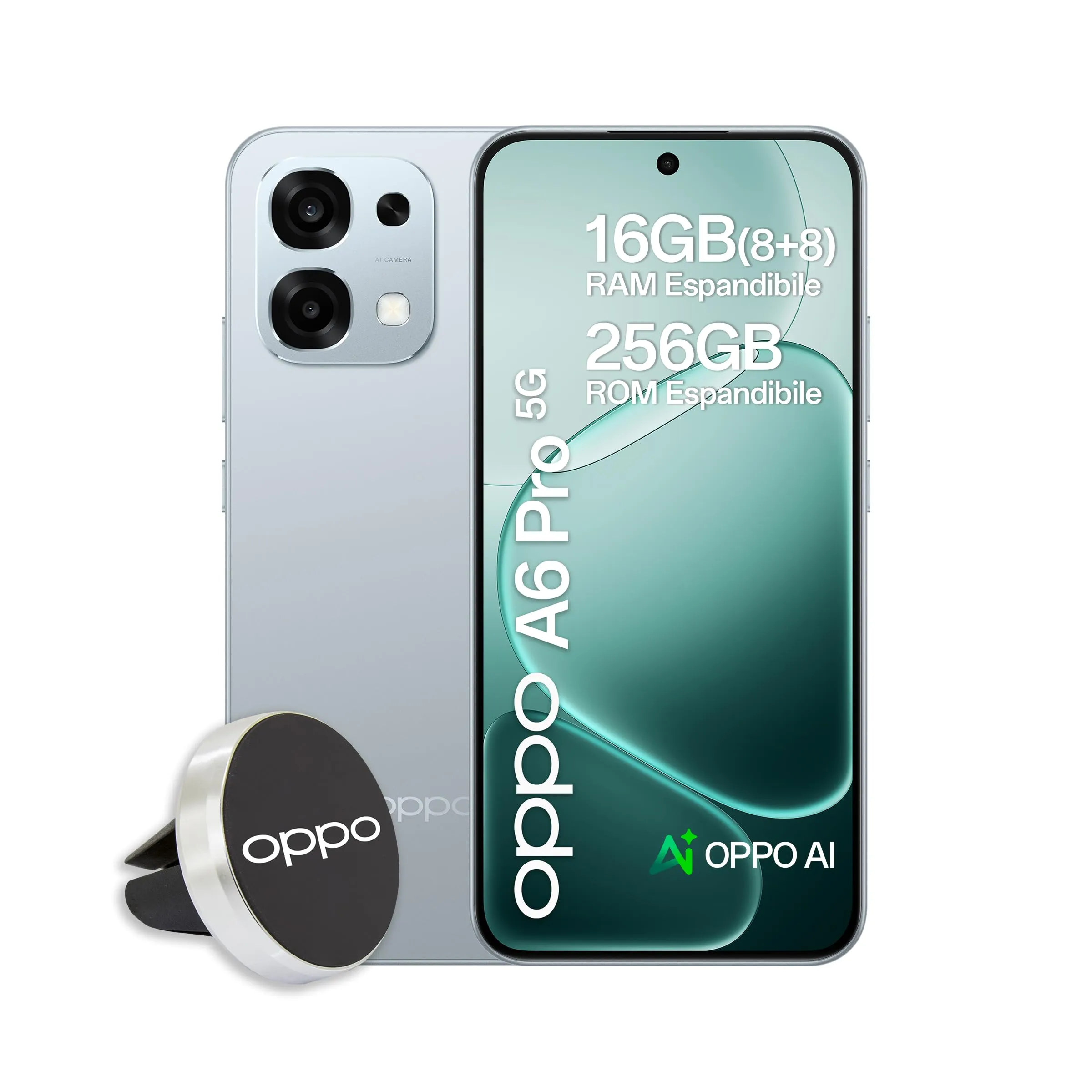 OPPO A6 Pro 5G Lunar Titanium
