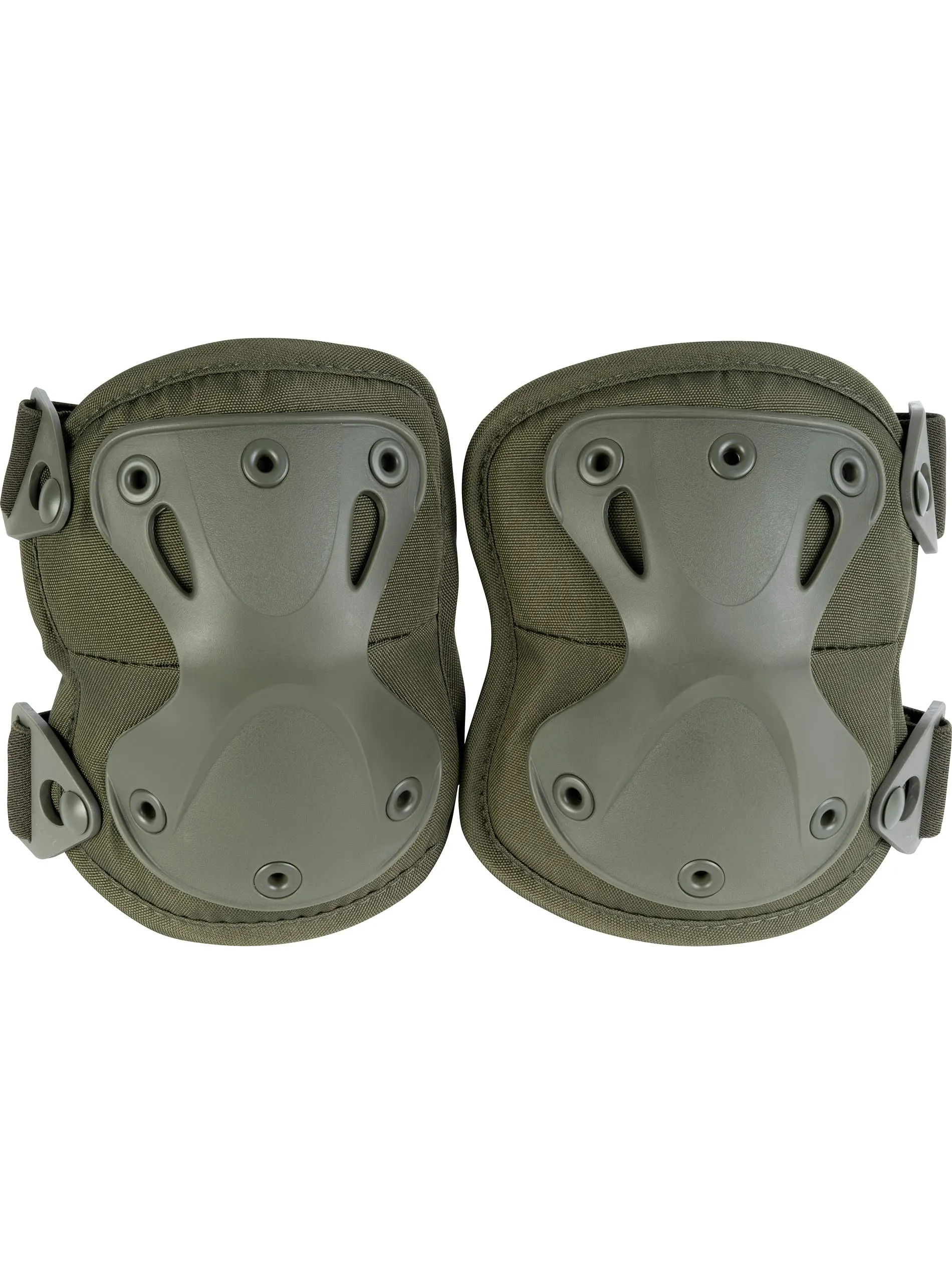 Viper Ginocchiere Tattiche Resistenti con Guscio a X Militare - Verde