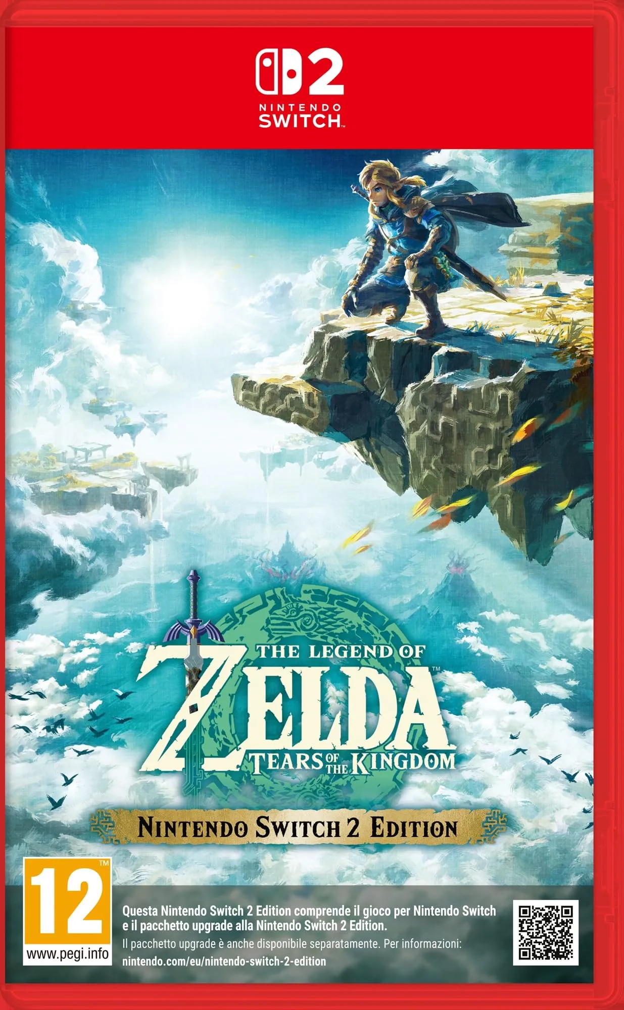 The Legend of Zelda: Tears of the Kingdom - Nintendo Switch 2 Edition - Ed. Italiana - Versione su scheda