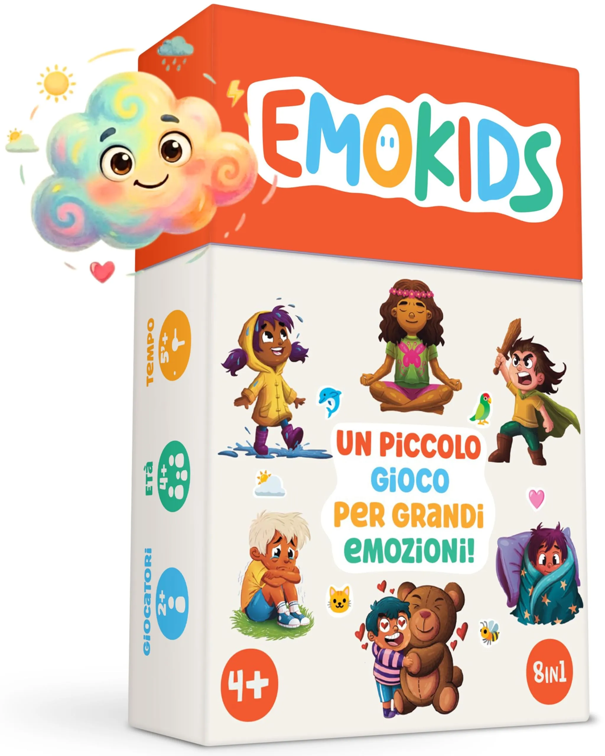 EmoKids - Il Gioco delle Emozioni Montessori per Bambini