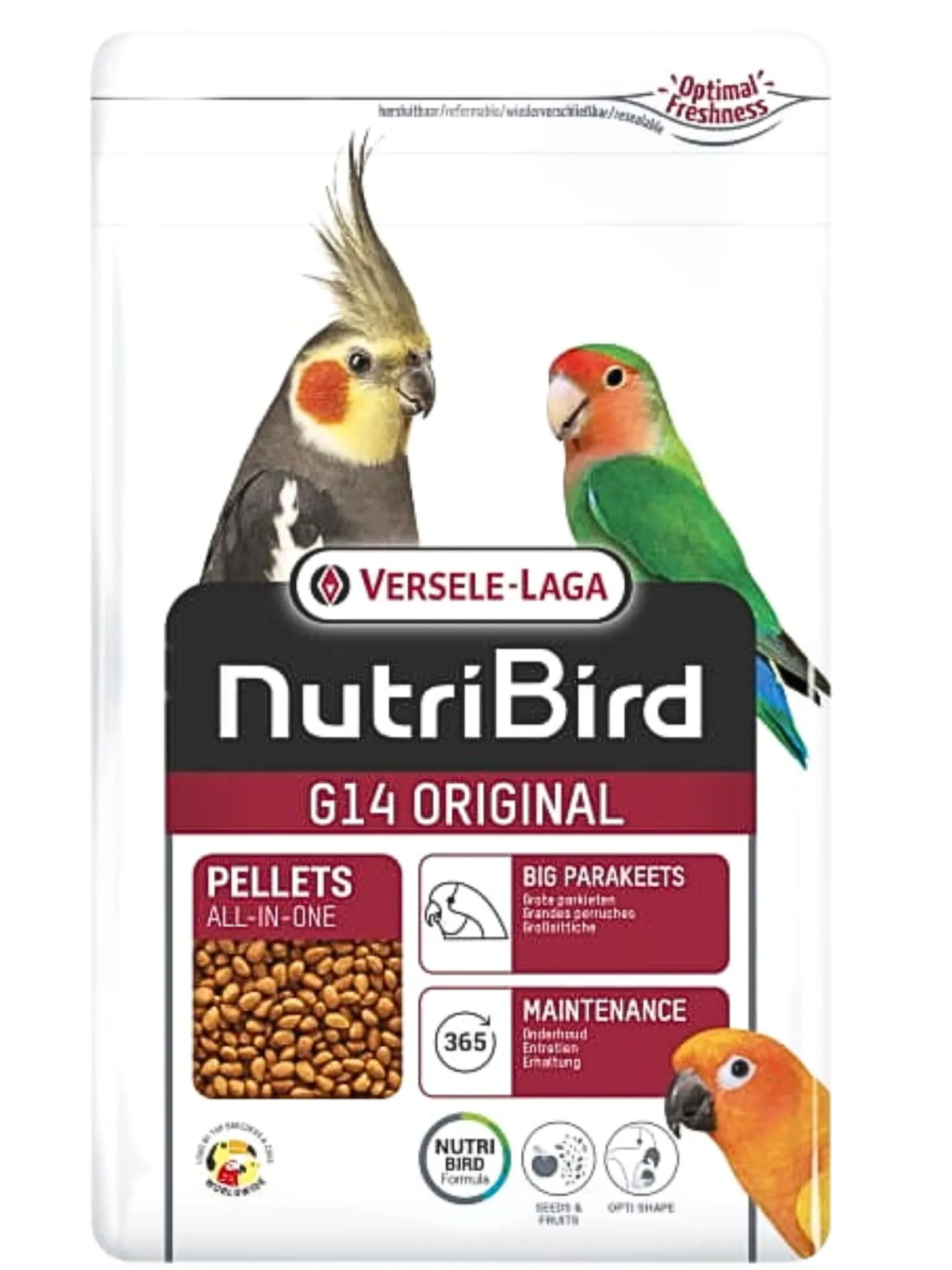 Versele-Laga Nutribird G14 Pappagalli Adulti - 1kg
