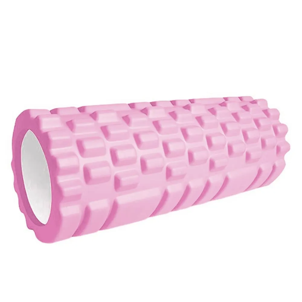 Rullo Massaggio Muscolare Fitness EVA Foam Roller 33x14cm