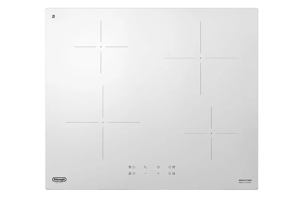 DeLonghi PIB 62 Piano Cottura a Induzione 60 cm Bianco