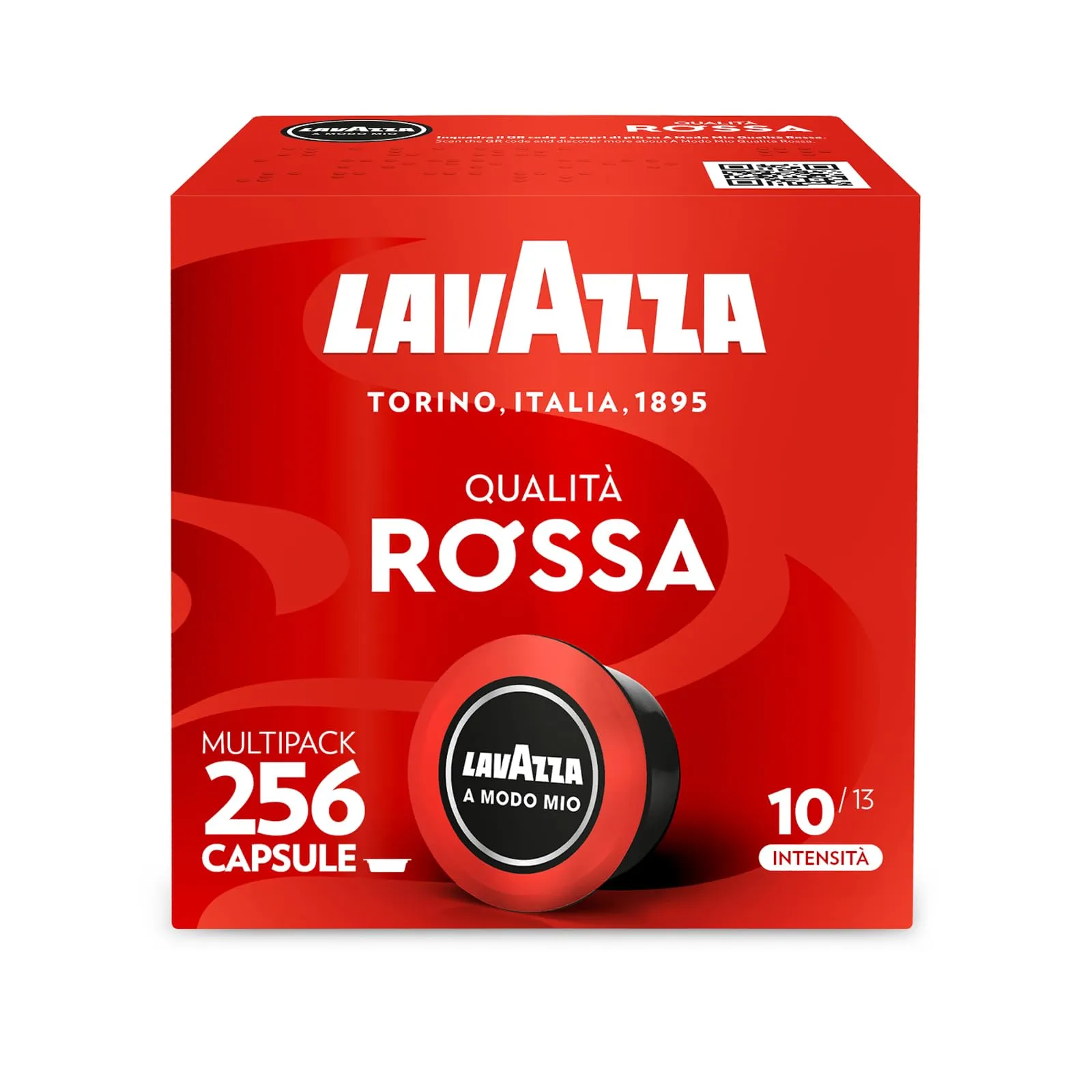 Lavazza A Modo Mio Qualità Rossa - 256 Capsule