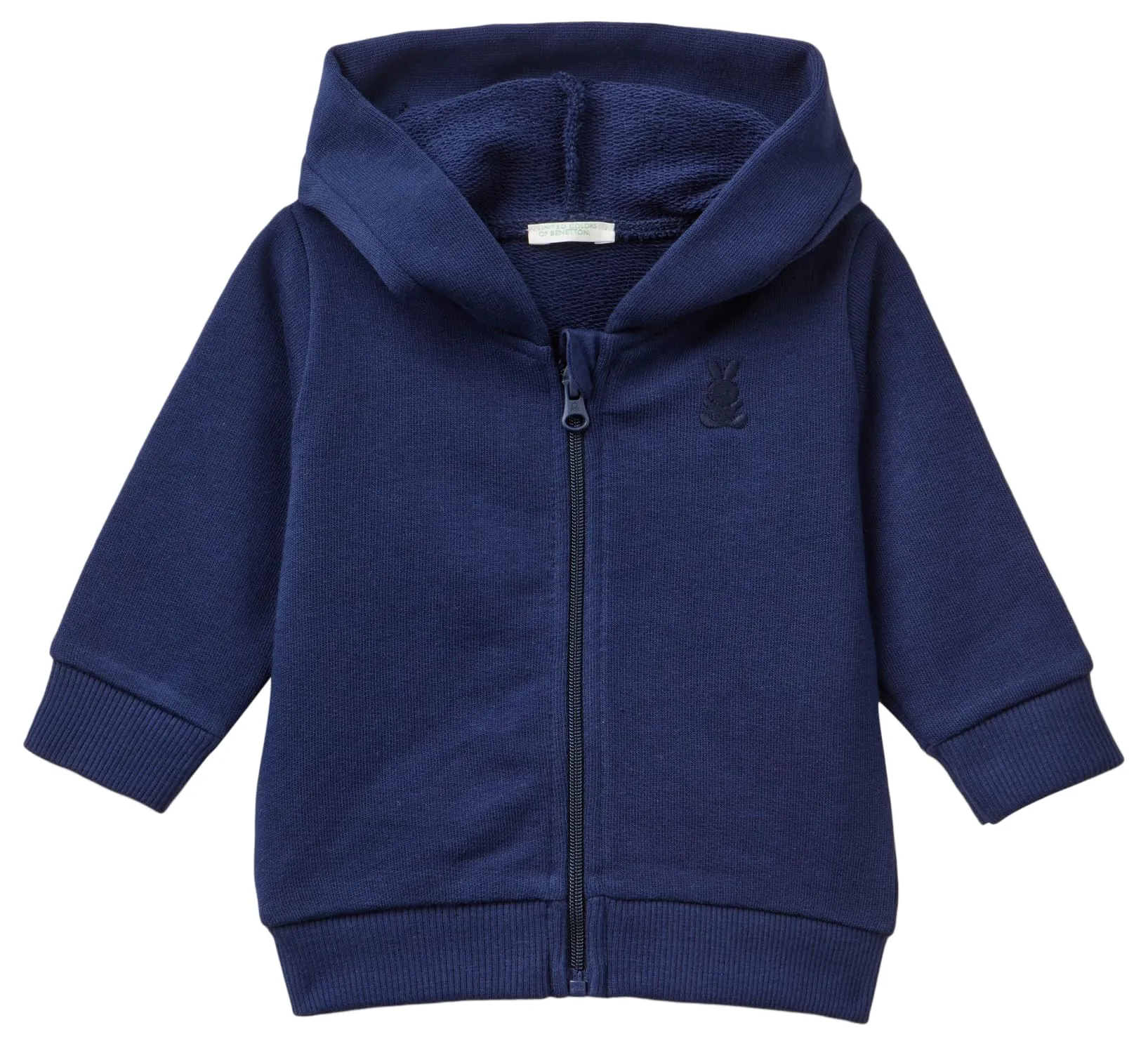 United Colors of Benetton Giacca con Cappuccio e Orecchie da Coniglietto per Bambini