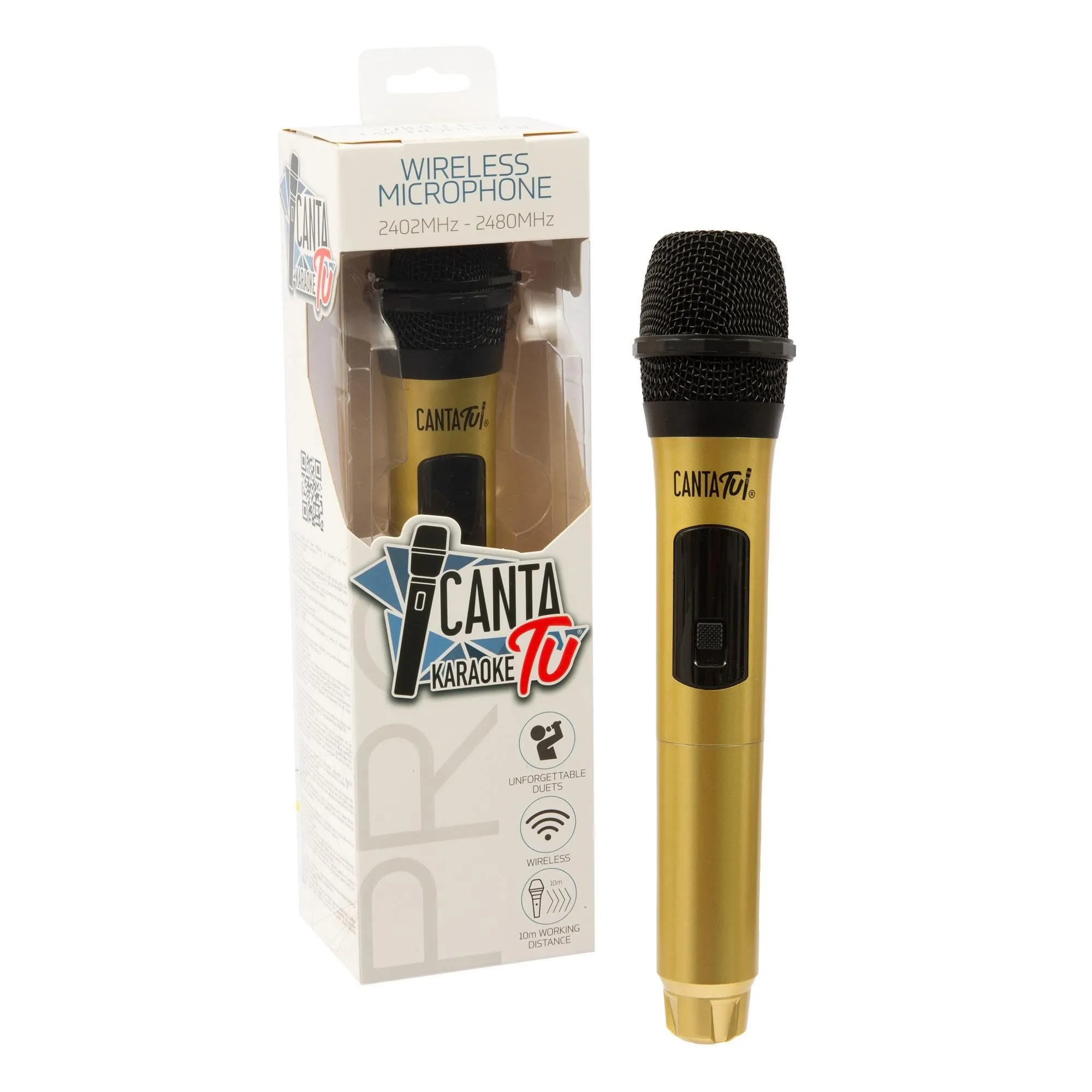 CANTA TU Tu Karaoke Microfono Wireless Pro 2023 - Oro