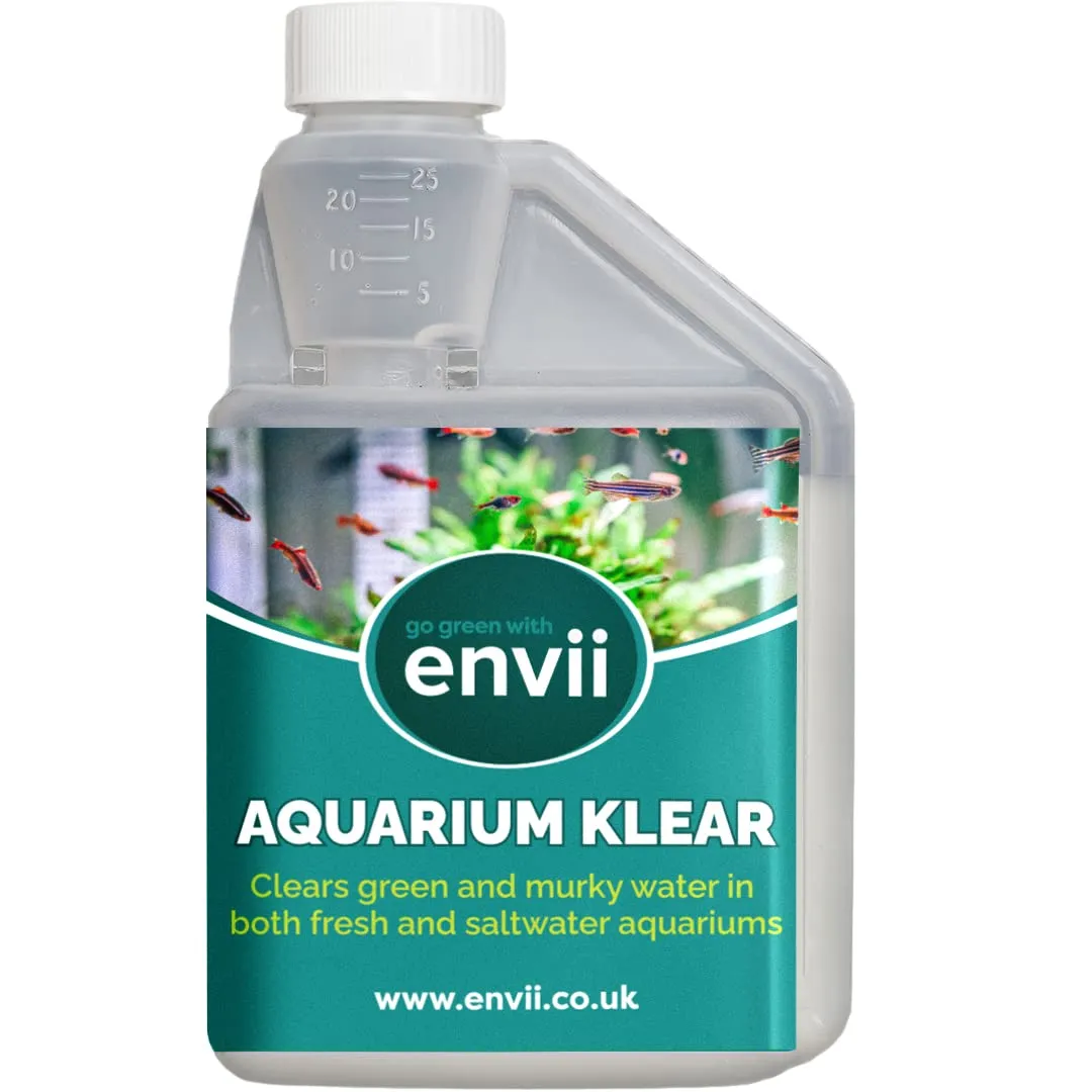 Envii Aquarium Klear - Antialghe Acquario Dolce Batteri Trattamento