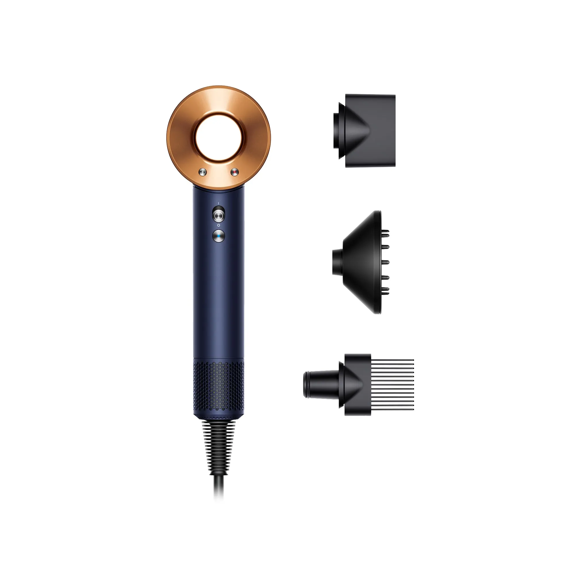Dyson Supersonic™ asciugacapelli - Ricci e molto ricci (Blu di Prussia/Rame)