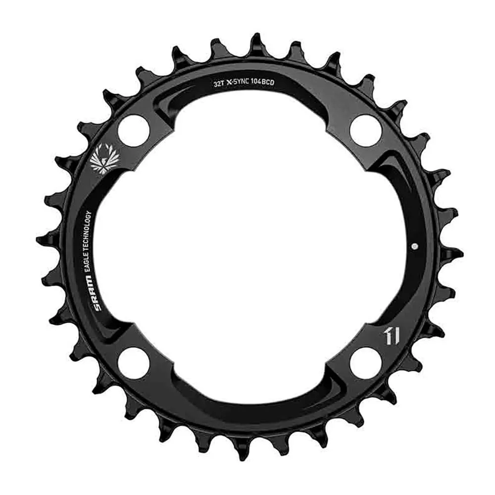 PLATO SRAM X-SYNC2 EAGLE 32D BCD104mm 12V ALU.NEG.