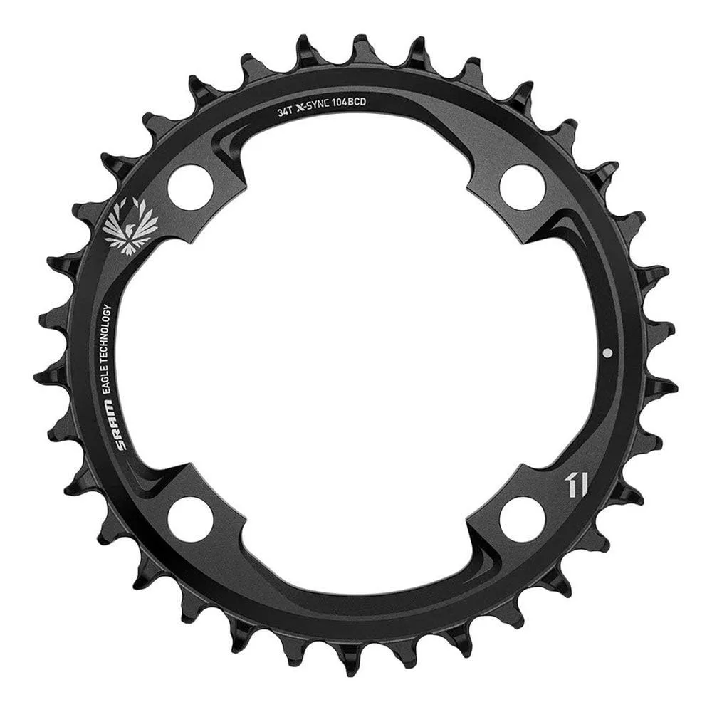 Plato SRAM X-Sync 2 Eagle 34D BCD104mm 12V ALU.NEG.