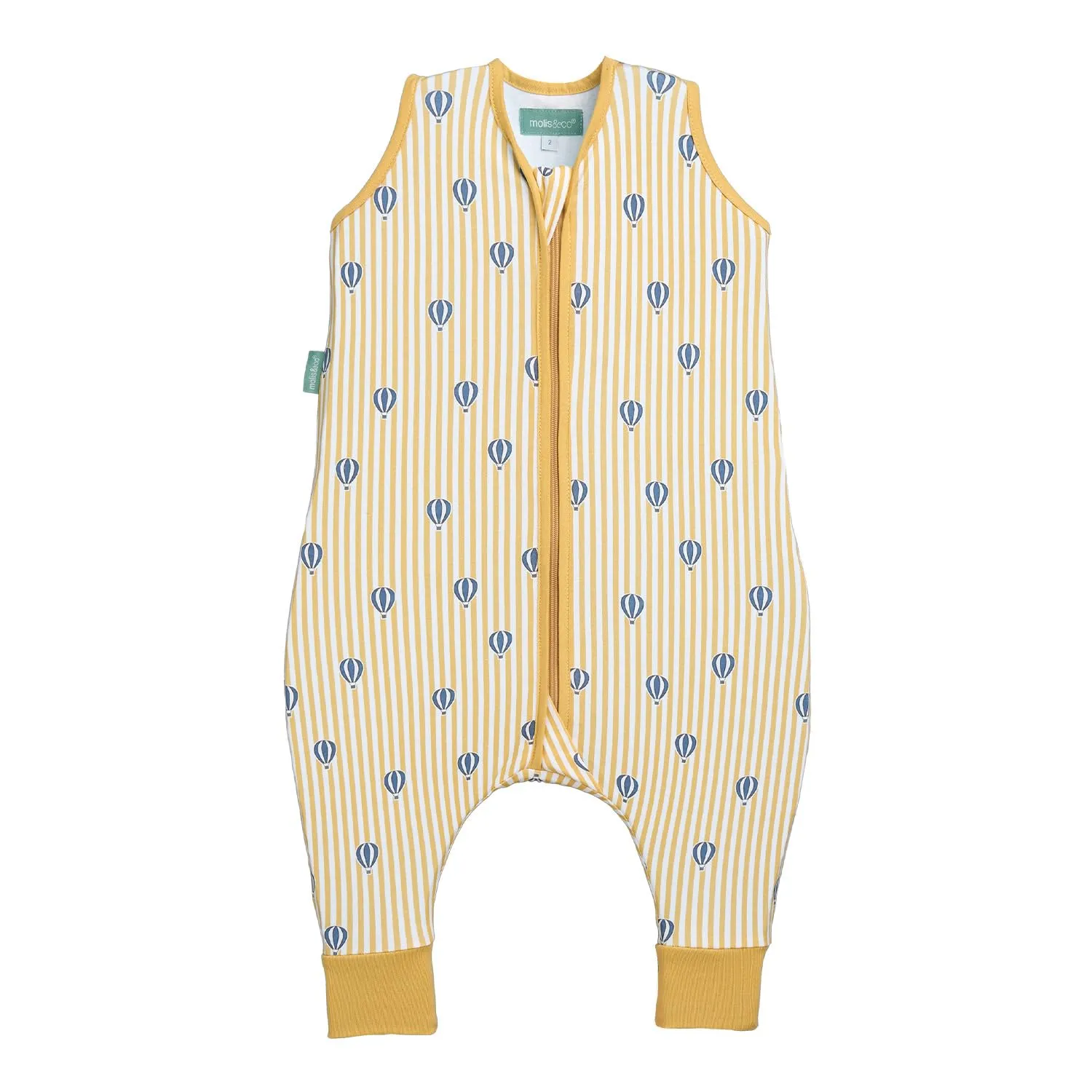 Molis&co - Sacco Nanna con Piedini Estivo - Balloons (3 Anni)