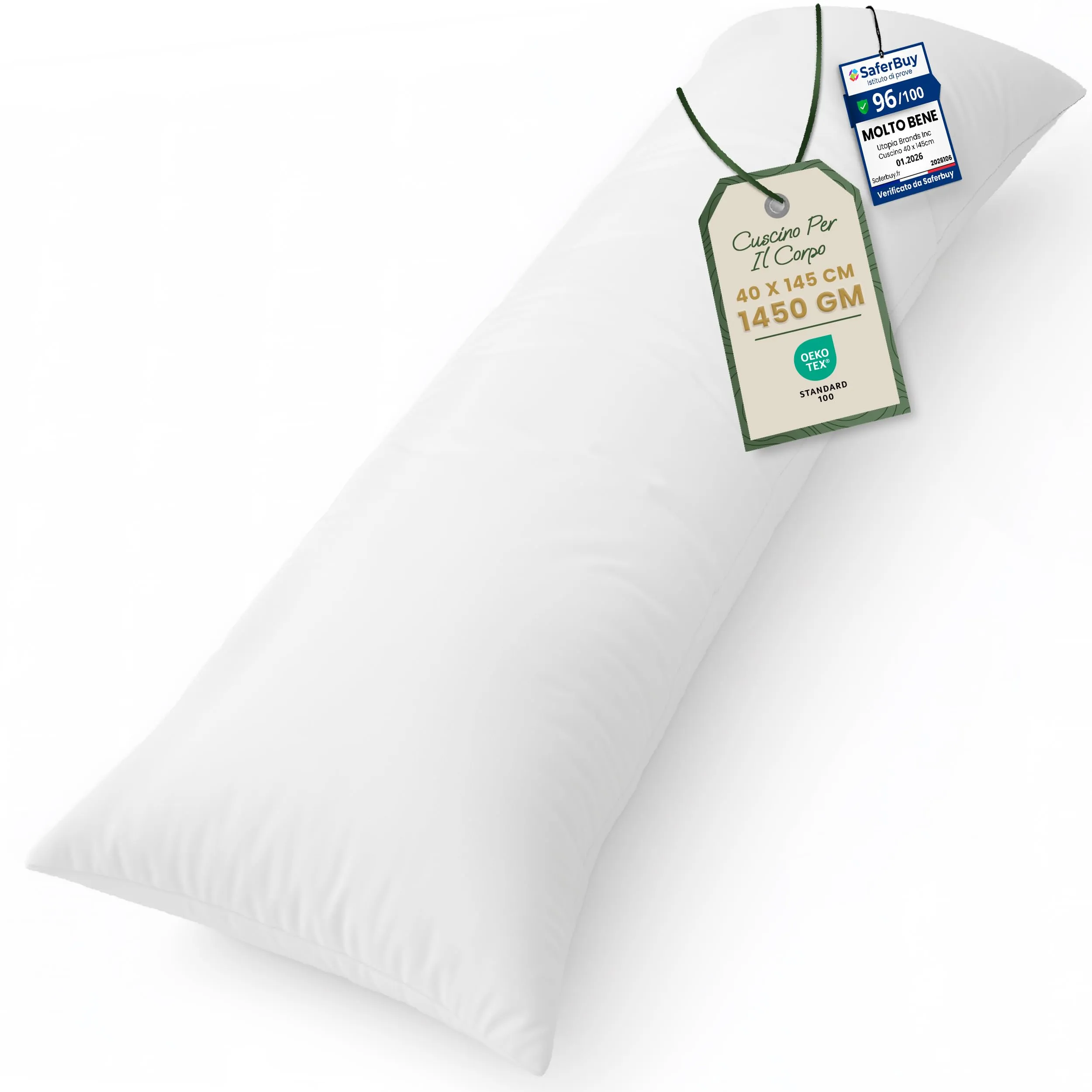 Utopia Bedding Cuscino per Dormire Laterale