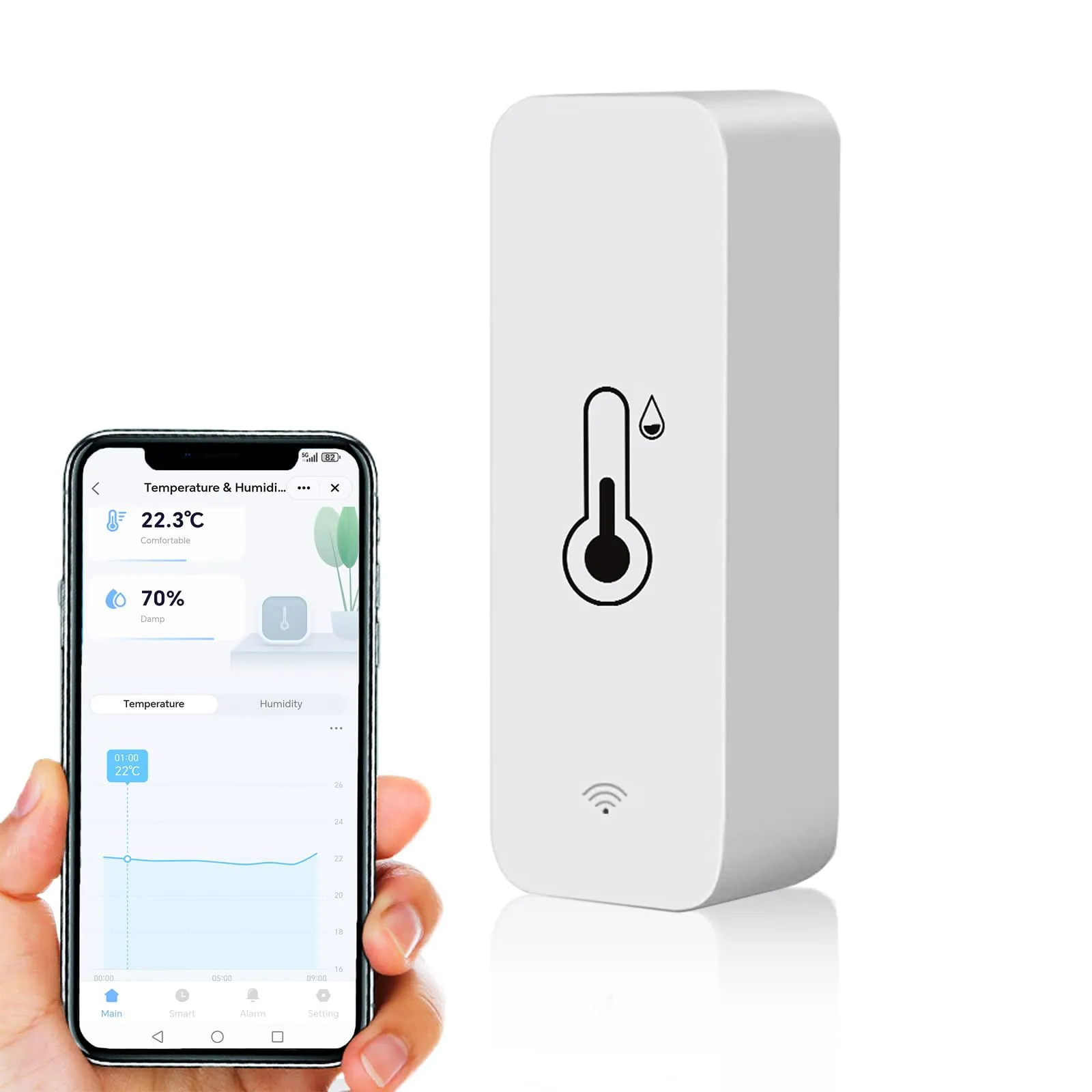 Termometro Igrometro Smart WiFi