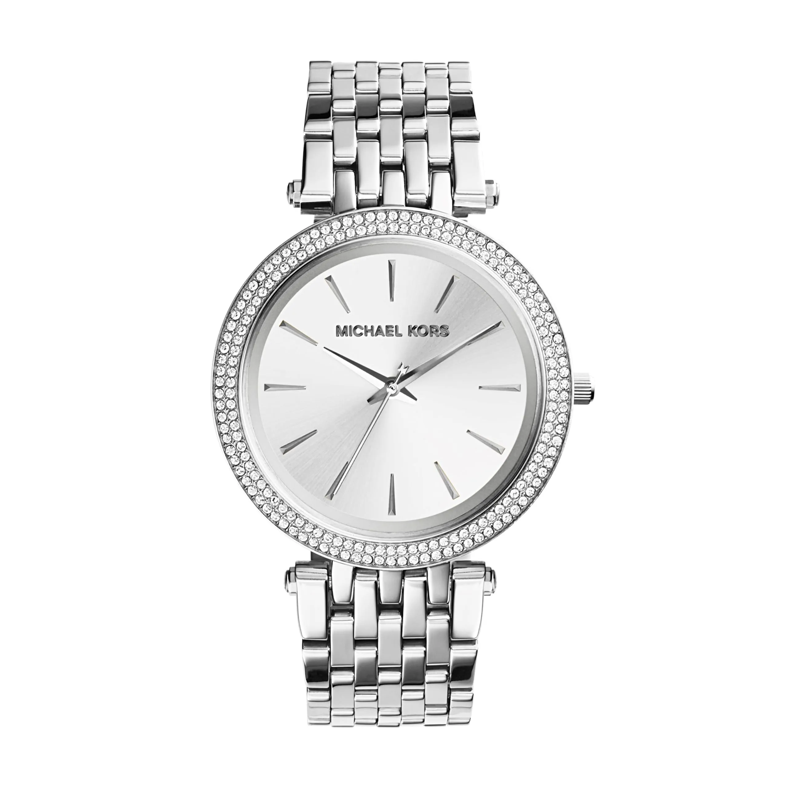 Michael Kors Darci MK3190 - Orologio da Donna Argento con Cristalli Pavé