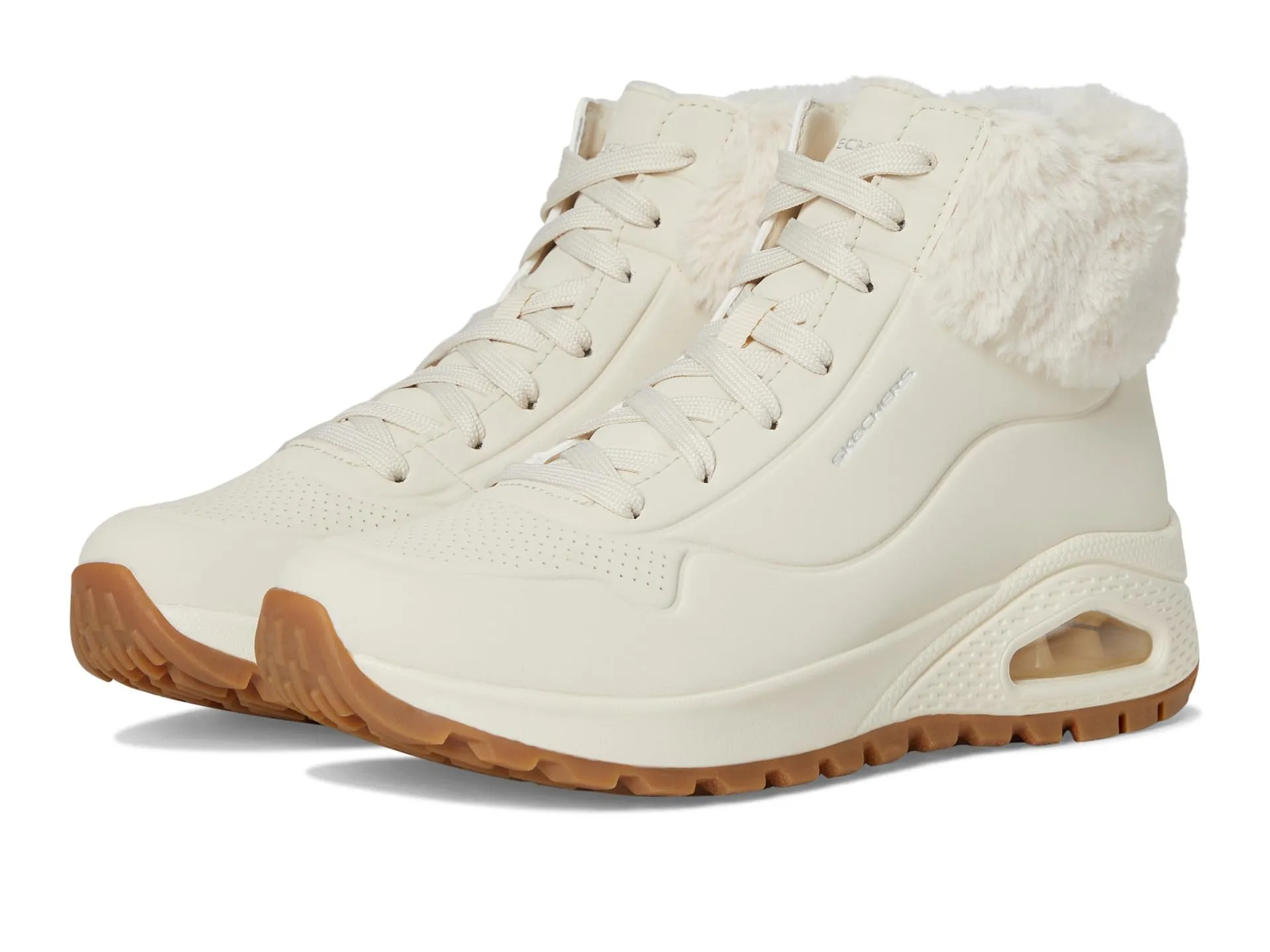 Skechers Uno Rugged - Fall Air Stivali Invernali da Donna - Beige