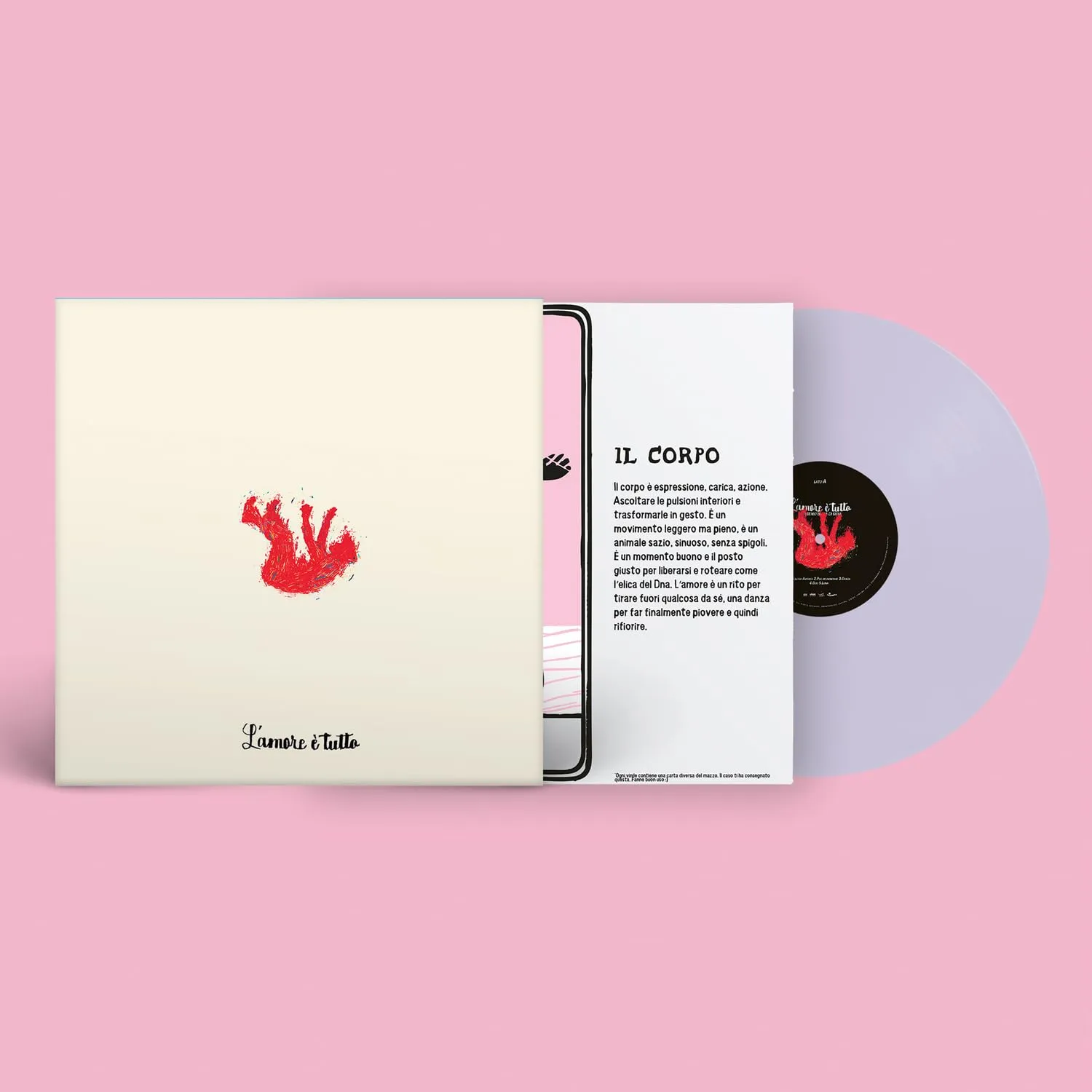 L'amore è tutto - LP Trasparente (Vinile)