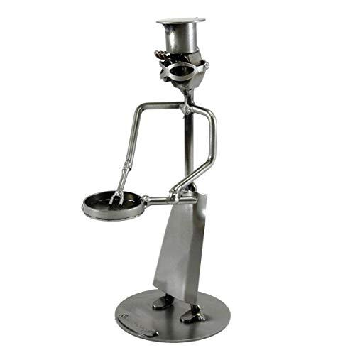 Scultura Cuoco Chef in Metallo - Metal Idea