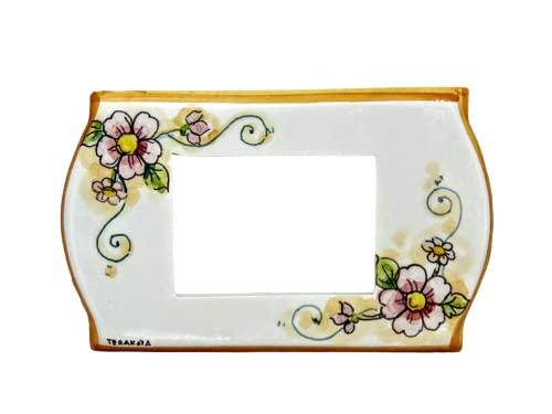 TERAKOTA CERAMICHE - copri interruttore ceramica siciliana 