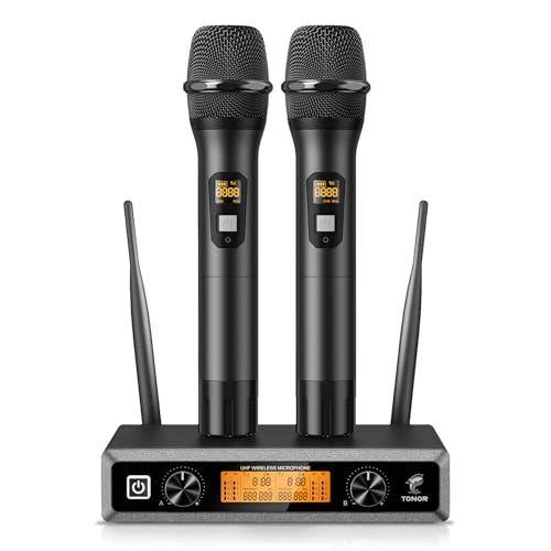 TONOR Microfono Wireless UHF Professionale TW820