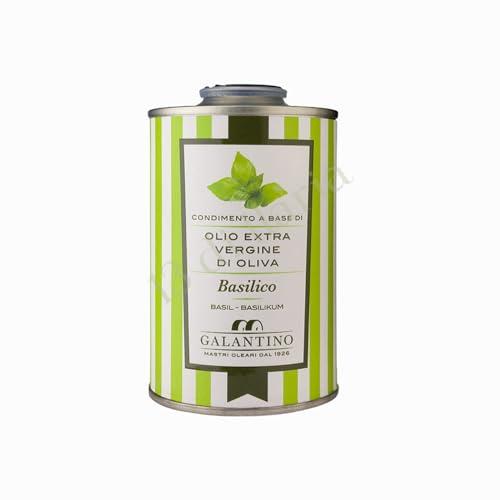 Olio EVO Pugliese Aromatizzato al Basilico 