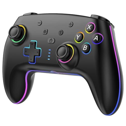 Controller Wireless Pro per Nintendo Switch/PC con RGB, Hall Effect e Turbo