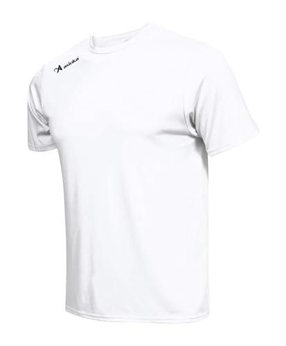 Asioka 130/16 Maglietta Tecnica Unisex - Bianca - Taglia M