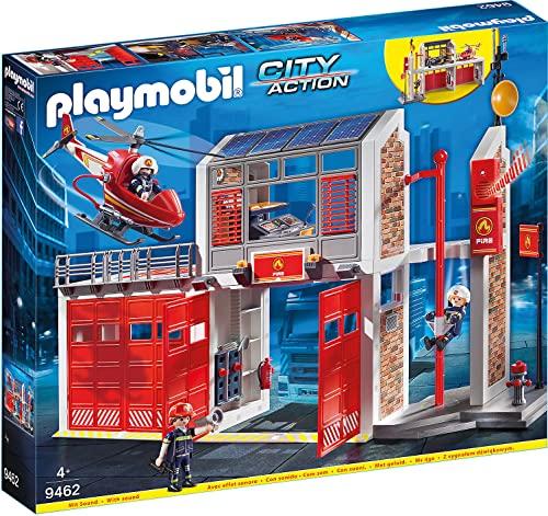 PLAYMOBIL City Action 9462 - Grande Centrale dei Vigili del Fuoco