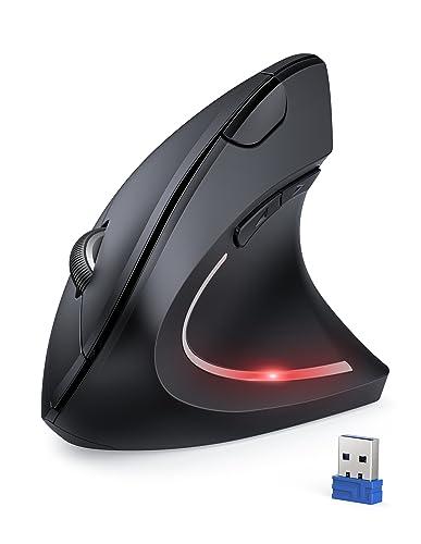 TECKNET Mouse Verticale Ergonomico Wireless