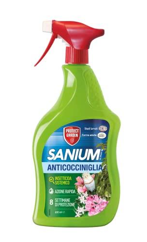 Protect Garden Sanium AL Anticocciniglia PFnPO, Insetticida Sistemico Pronto Uso. Elimina Cocciniglia Stadi Larvali e Adulti. Rapida Azione Abbattente. Fino a 8 Settimane di Protezione 800ml