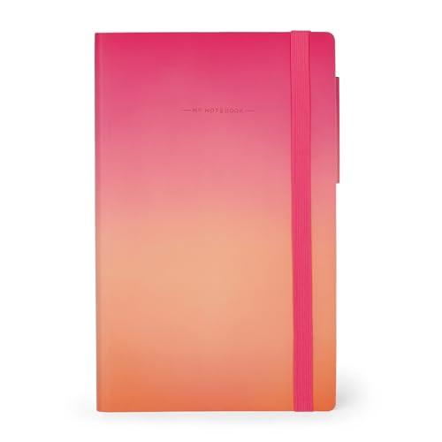 Legami - Taccuino a Puntini, Taglia Medium, My Dotted Notebook in Carta Bianca 100 g/m², 192 Pagine, Copertina morbida, Chiusura a Elastico, Dimensioni 13 x 21 cm, Golden Hour