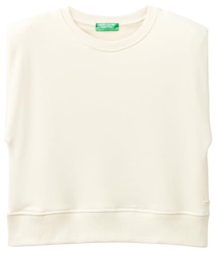 United Colors of Benetton Maglia Crop in Felpa - Comfort e Stile S/M