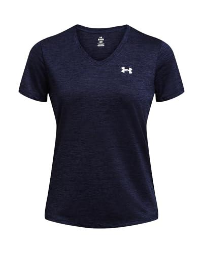 Under Armour Donna Tech Short Sleeve V-Neck Twist, Maglietta Sportiva