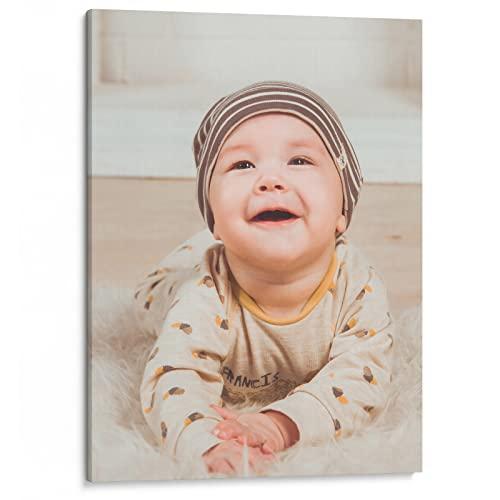 Woopers Foto su Tela Canvas Personalizzata - Foto Quadro Personalizzato con Telaio in Legno (30x40)