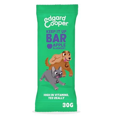 Edgard Cooper Snack per Cani Mela e Mirtilli - Bocconcini Vegani Senza Cereali