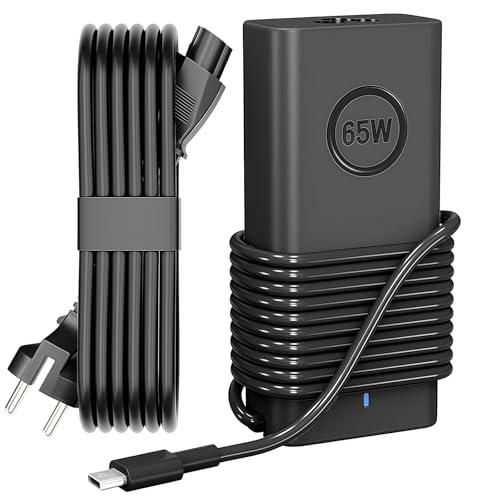 Caricabatterie USB-C 65W Compatibile con Dell Latitude e XPS