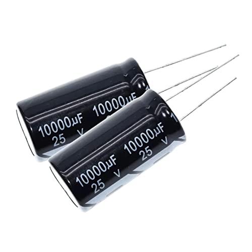 EFARMA Condensatori elettrolitici 25V 10000uF (10 Pezzi)