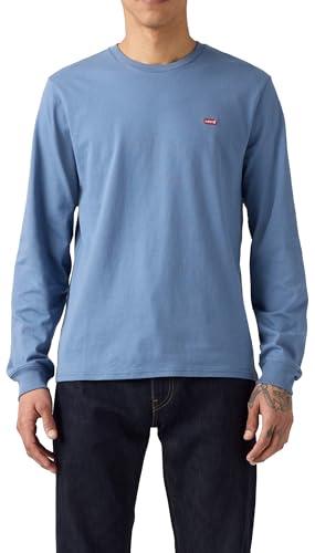 Levi's LS Original HM Tee T-Shirt, Sunset Blue, M Uomo