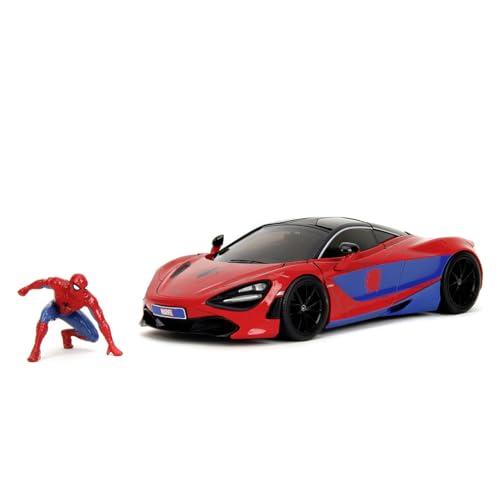 Jada Toys Marvel Auto McLaren 720S con Spider-Man