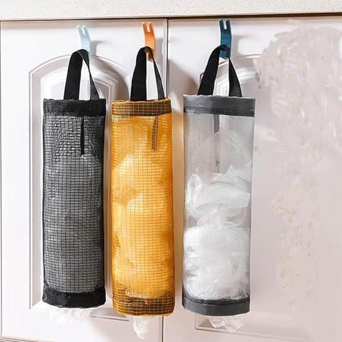 Organizzatore di immagazzinaggio della cucina del sacchetto di plastica del supporto della parete dell'organizzatore del sacchetto della spazzatura